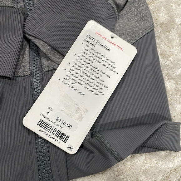 NWT Lululemon daily practice jacket - Picture 3 of 5